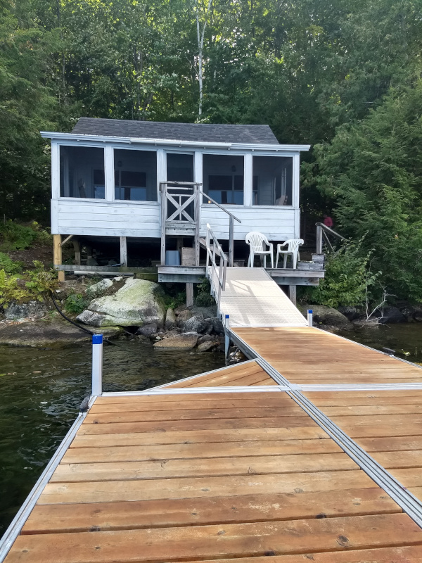Cottage From Dock